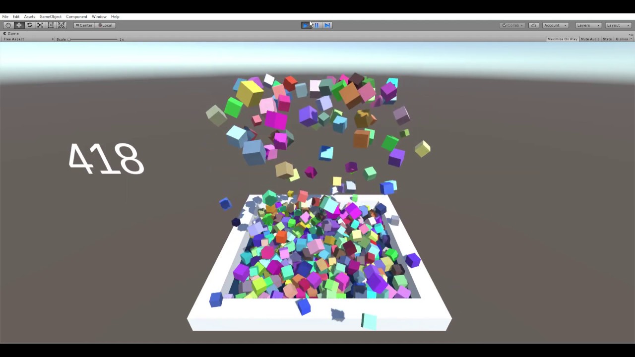 Falling Blocks Demo Youtube