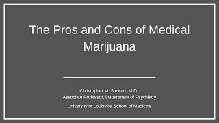 2020 Behavioral Medicine Symposium Enduring: Marijuana and Psychiatric Disorders