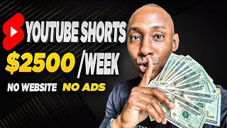 Youtube Shorts; CASE STUDY $2,500/ Week Monetization Tutorial and Strategy 2022.