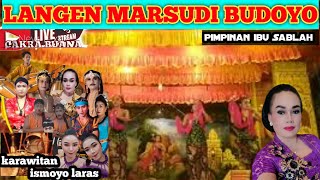 LANGEN MARSUDI BUDOYO LIVE DESA TLOGOSIH KEBONAGUNG DEMAK