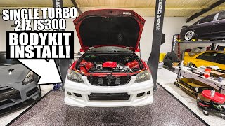 IS300 BODYKIT INSTALL & REVEAL! - My Favorite IS Bodykit