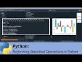 Python: Unleashing the Power of Statistics in Python: A Hands-On Guide