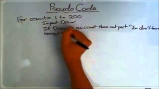 Introduction to Pseudocode