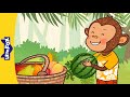 🐵 贪婪的狗子 (Greedy Monkey) | Easy Chinese Story + Chants for Kids | 学汉语 | Mandarin | Little Fox Chinese