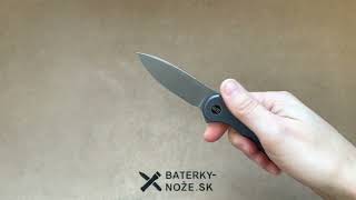 WE Knife Elementum Blue Titanium Handle WE18062X-2