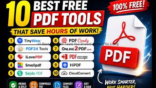 10 Best Free PDF Tools You Should Already Be Using