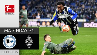 Arminia Bielefeld - Borussia M'gladbach 1-1 | Highlights | Matchday 21 – Bundesliga 2021/22