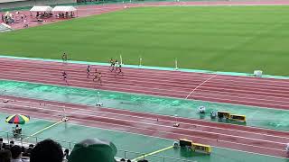 2021関東中学陸上１年女子100m予選3組