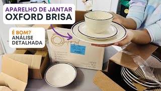 Aparelho de Jantar Oxford Brisa: Elegância e Qualidade para Sua Mesa!