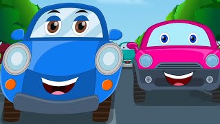Let's Drive On Vroom Vroom | Ralph And Rocky Car Song | Car Cartoon Videos by Kids Tv Channel