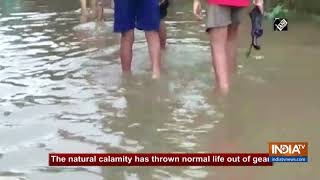 Watch: Floodwater enters residential areas in Assam's Dibrugarh