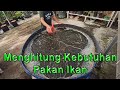 Cara Menghitung Kebutuhan Pakan Ikan