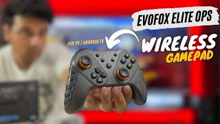 Wireless Gamepad for Android TV & PC | Amkette Evofox Elite Ops | Wireless Gamepad