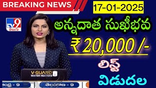 AP రైతన్నలకు అన్నదాత సుఖీభవ రూ. 20 వేలు విడుదలకు. డేట్ ఫిక్స్ చేసిన సీఎం చంద్రబాబు // RaithuBharosa