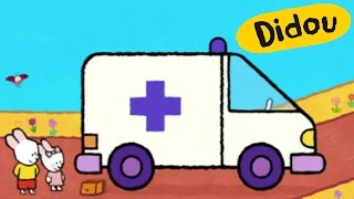 Ambulance - Didou, dessine-moi une ambulance | Dessins animés pour les enfants , plus 🎨 ici ⬇⬇⬇