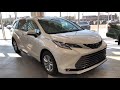 2021 Toyota Sienna Hybrid Limited 7-Passenger AWD Review