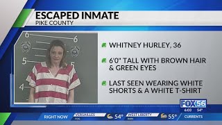 Pike County inmate sought after walking out of jail