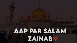 Aap Par Salam Zainab | mesum abbas | #mesumabbas #fullnoha