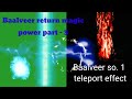 Baalveer return magic power part - 3 Green screen and black screen