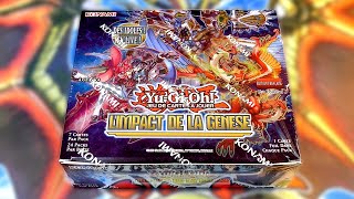 Yu-Gi-Oh! OUVERTURE D'UN DISPLAY L'IMPACT DE LA GENÈSE