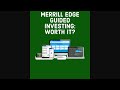 MERRILL GUIDED INVESTING: My Experience with Merrill Edge