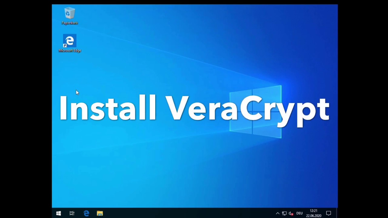 How To Install Veracrypt In Windows Youtube