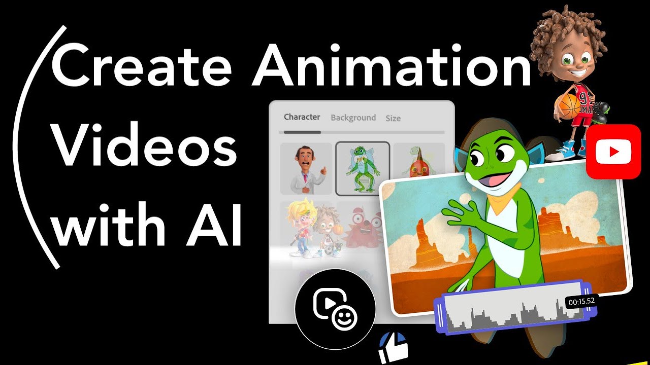 Creat Animated Videos With AI | Free Animation Maker For YouTube | AI ...