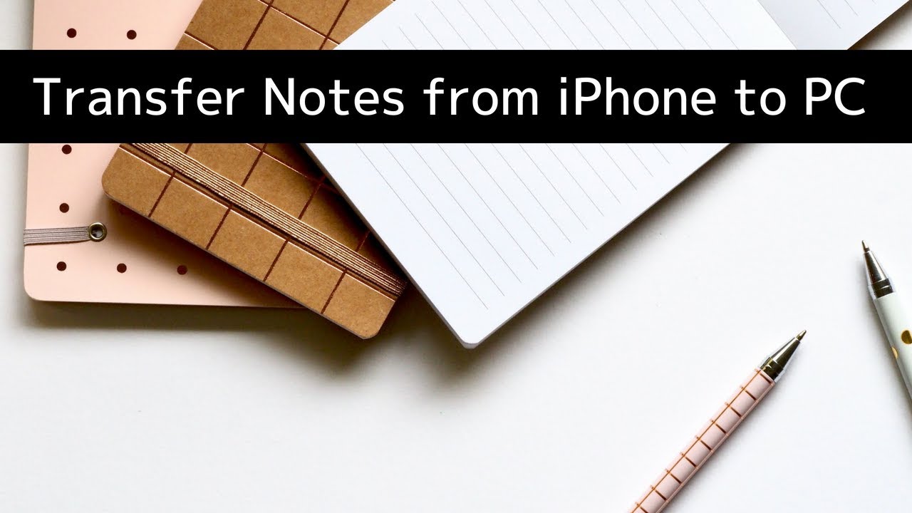 How To Transfer Notes From IPhone To Computer - YouTube