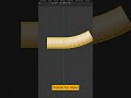Bend Object in Blender #tutorial  #tips  #blender  #3d  #b3d  #learning