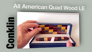 Conklin - All American Quad Wood LE