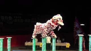 鱷魚恤世界香港夜光龍醒獅錦標賽2016 獅 冠軍 Champion 中國 China 20160110