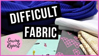 LIVE 🔴 Sewing with Difficult, Tricky, Lightweight Fabric | Craftsy Unlimited | SEWING REPORT