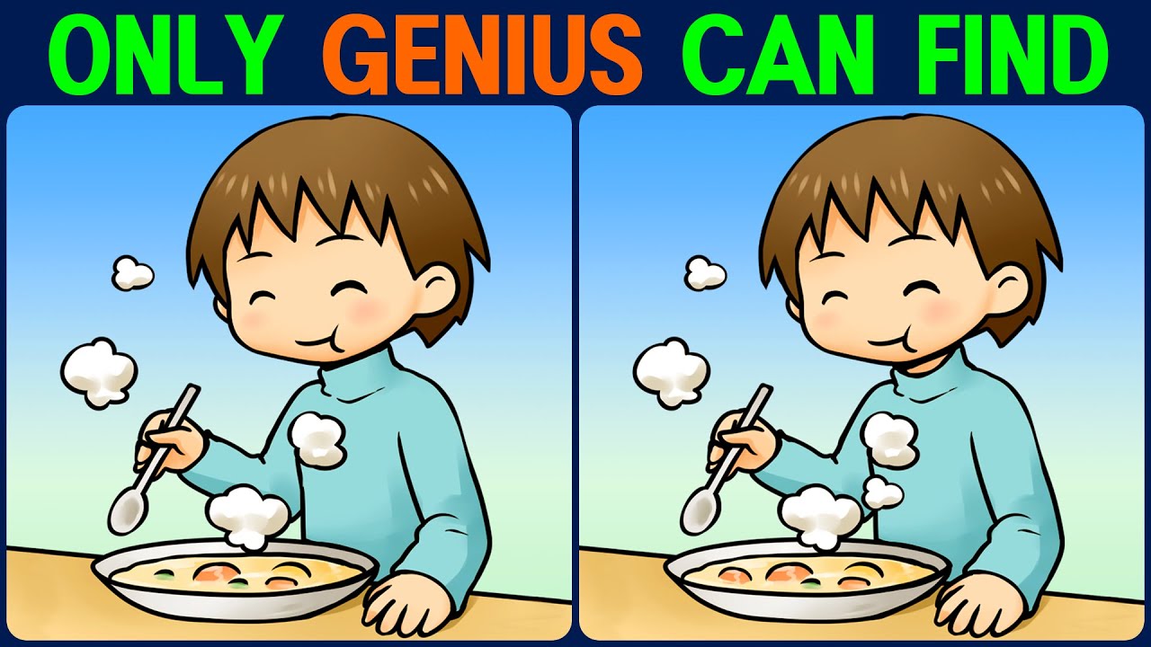 Find The Difference Can You Find Them All Youtube