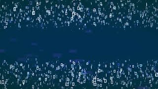 Binary Stream Stock Motion Graphics