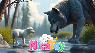 The Lamb and the Wolf | Animated Short | Nursery Rhymes | NicaToy