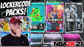 NBA 2K21 MyTEAM PACK OPENING - LOCKER CODE PRIZE PACKS + FLASH 6 PACKS! (NBA 2K21 MyTEAM)