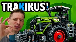 Egyedi LEGO traktor | Brutális, zseniális, mániákus | És mégis mozog!