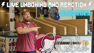 Unboxing 4 PRS guitars from Hometown Music...GHL 01.20.2023