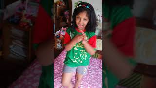 Little girl dancing kamariya