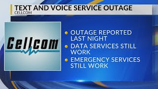 Cellcom working to restore voice and text services after outage