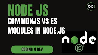 CommonJS vs ES Modules in Node.js 🔄 | #6