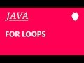 Java Tutorial For Beginners #10 - For Loops