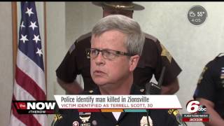 Indianapolis man shot, killed in Zionsville