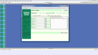 Oscar EMR - Schedule Setting