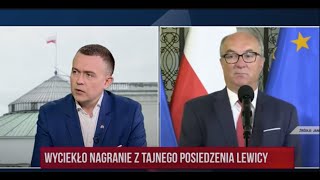 Wyciekło nagranie z posiedzenia Lewicy. P. Nisztor: czy to ostrzeżenie Tuska? | RepublikaDzień