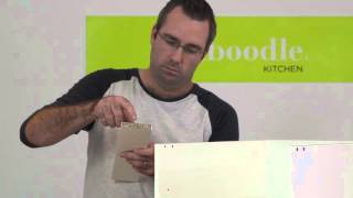 Rebated backs installation | kaboodle kitchen