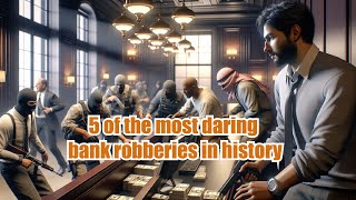 5 Most Daring Bank Heists in History: The Robbers Who Got Away!