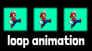 How to loop Animations After Effects 2021 Tutorial