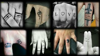Small and unique finger tattoo ideas for men and women | meaningful tattoo ideas for boys and girls🔥