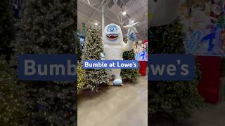 Check out this giant Bumble from @Lowe’s!  #bumble #lowes #loweshomeimprovement